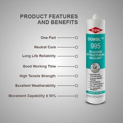 DOWSIL™ 995 Silicone Structural Sealant