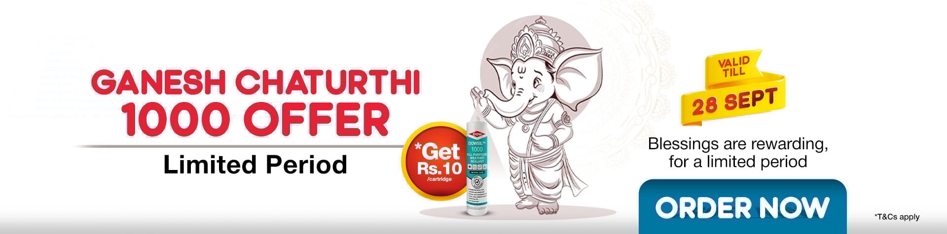 Ganesh Chaturthi 1000 campaign Web