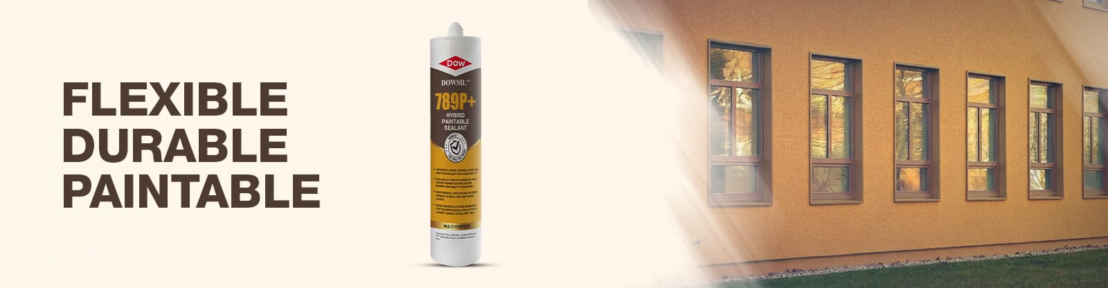 DOWSIL™ 789P+ Hybrid Paintable Sealant