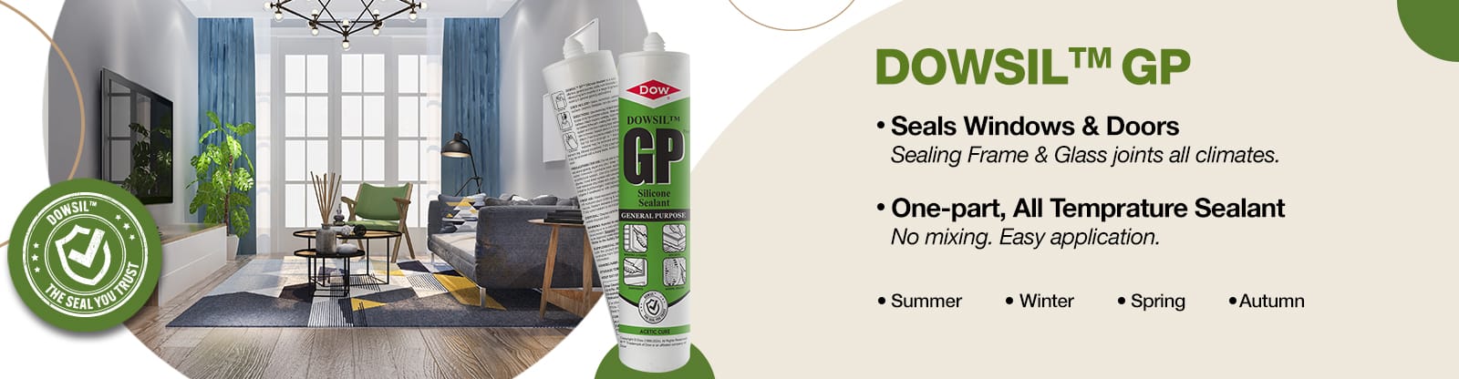 DOWSIL™ GP Silicone Sealant